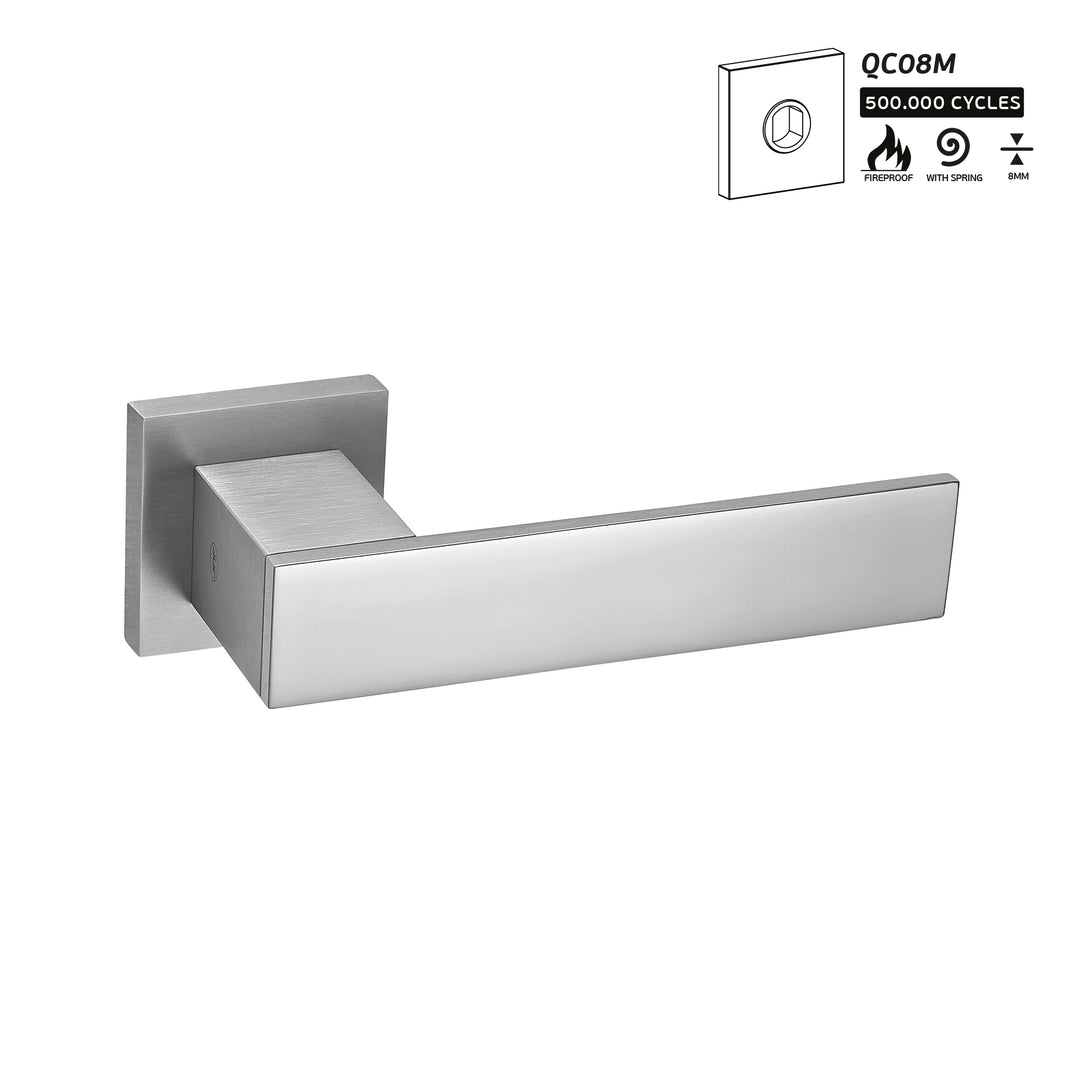 JNF GEO 142 Square Lever Handle Set