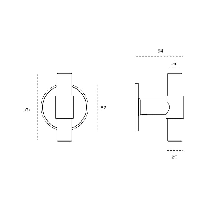 JNF Stout Fixed Knob