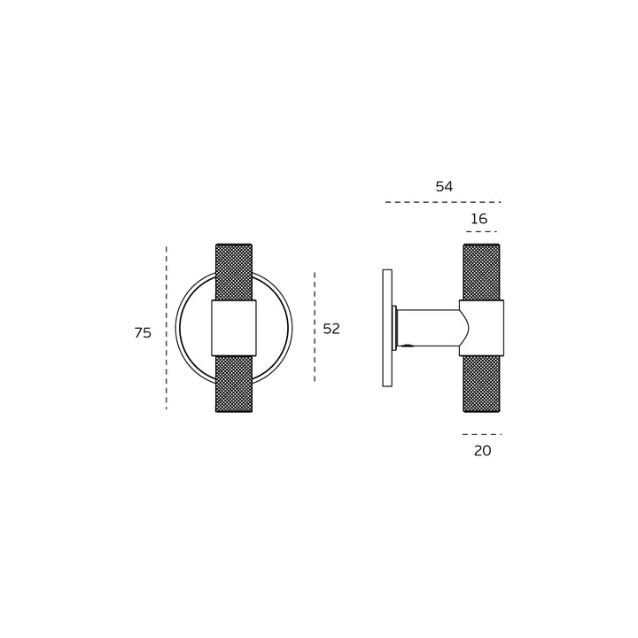 JNF Stout Watch Fixed Knob