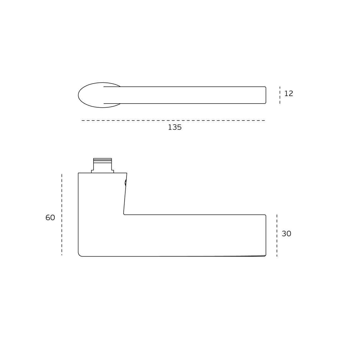 JNF Dynamic Lever Handle Set