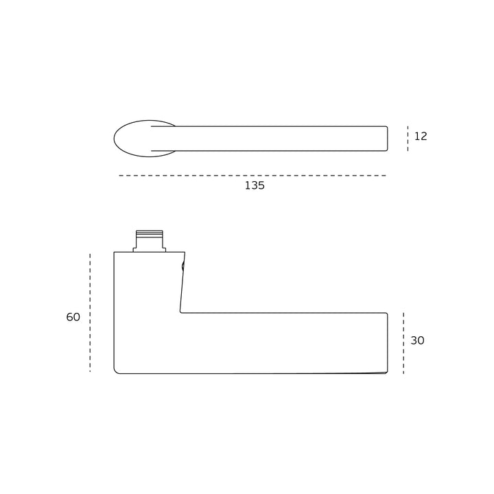 JNF Dynamic Lever Handle Set