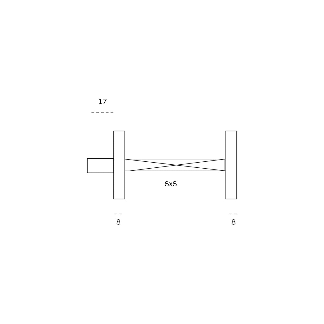 JNF SQWC2 Square WC Turn and Release Set