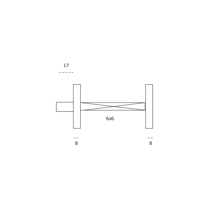 JNF SQWC2 Square WC Turn and Release Set