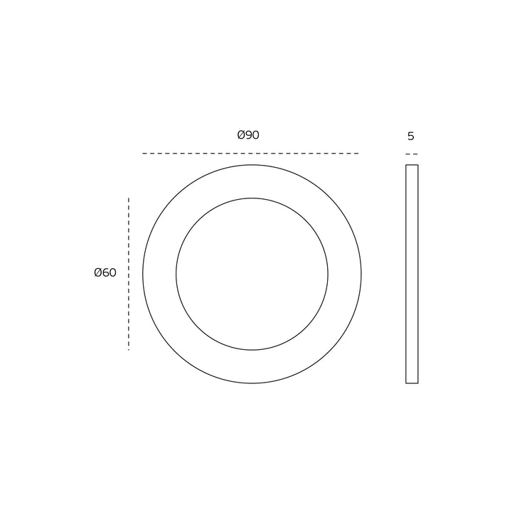 JNF Sliding Glass Door Ring Handle