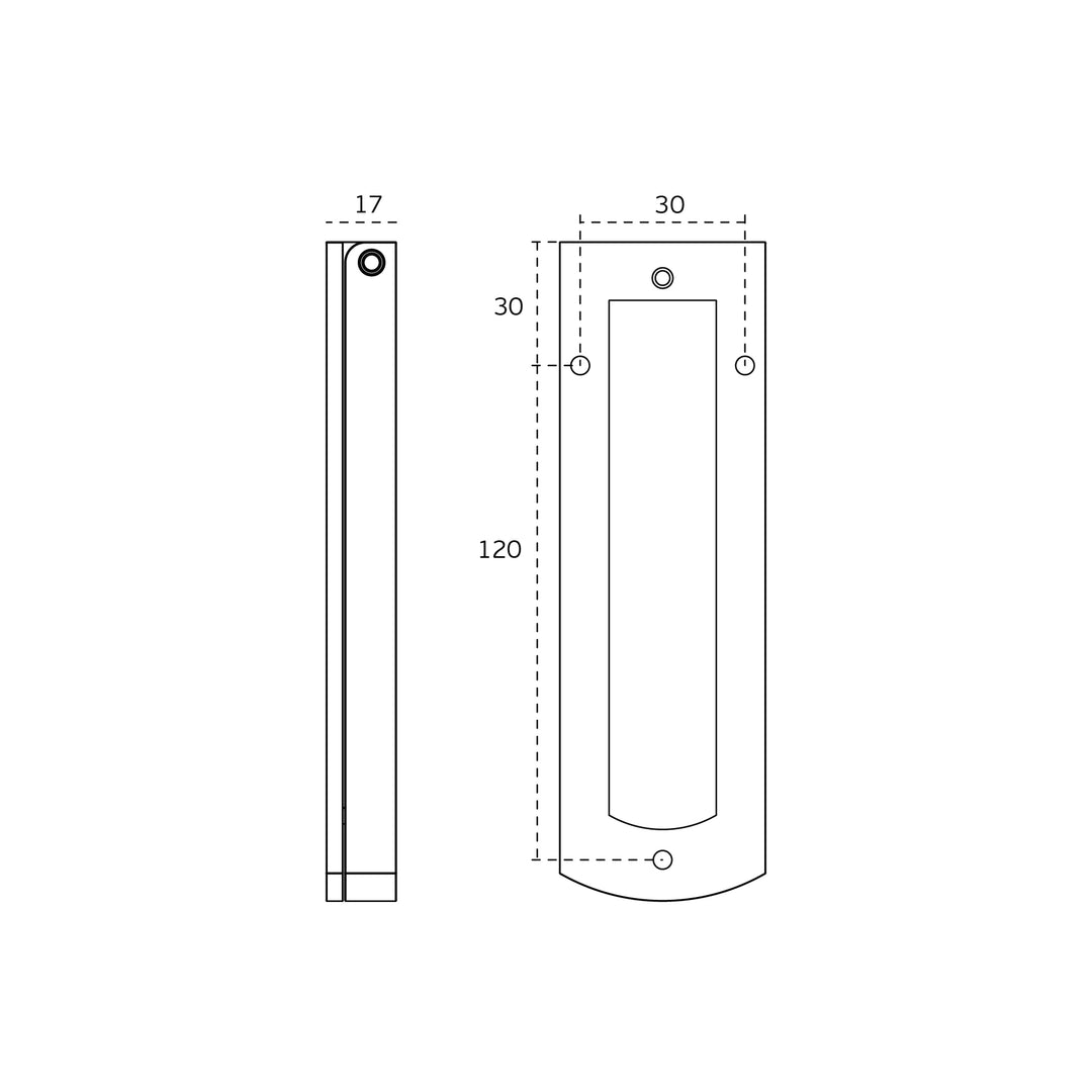 JNF Slim Door Knocker