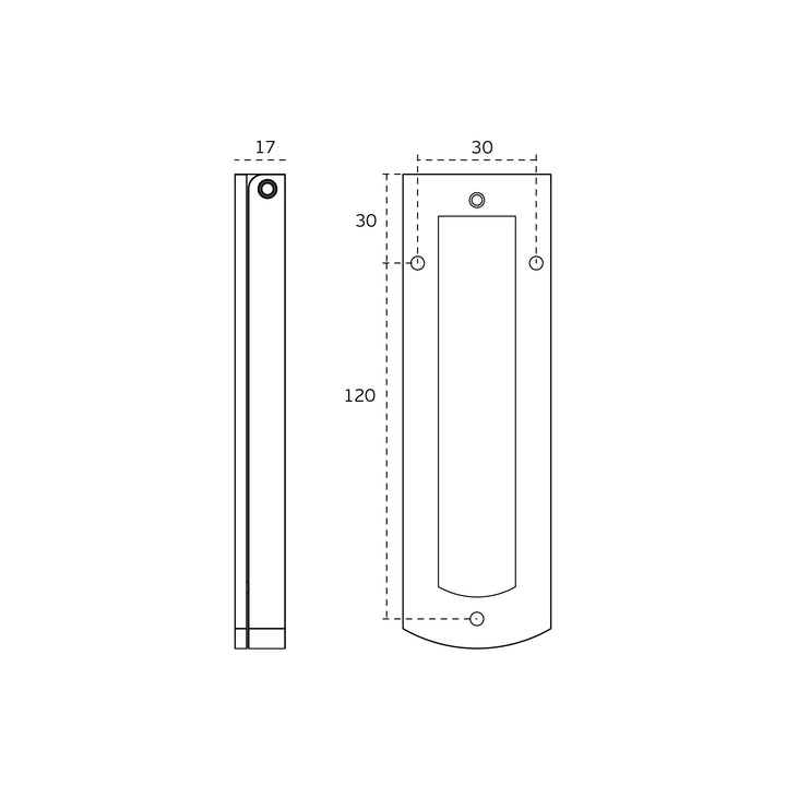 JNF Slim Door Knocker