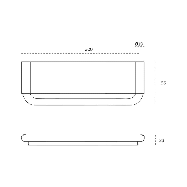 JNF Tonda Series Soap Shelf