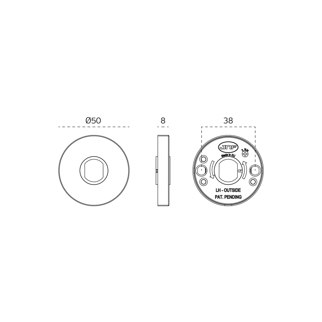 JNF ORGANIC 77 Lever Handles Set