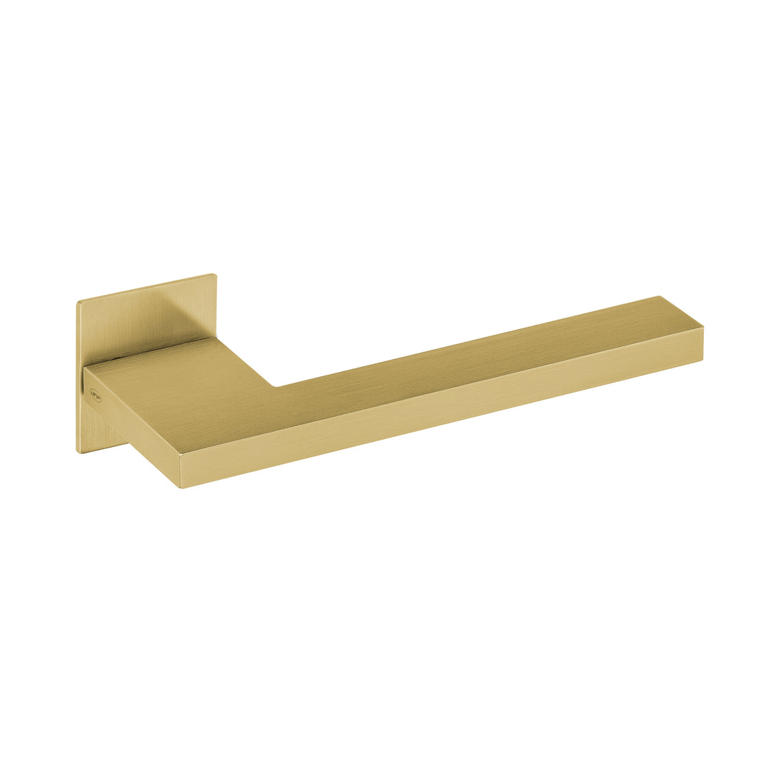 JNF Geometric Slim Q Lever Handle on Square Rose