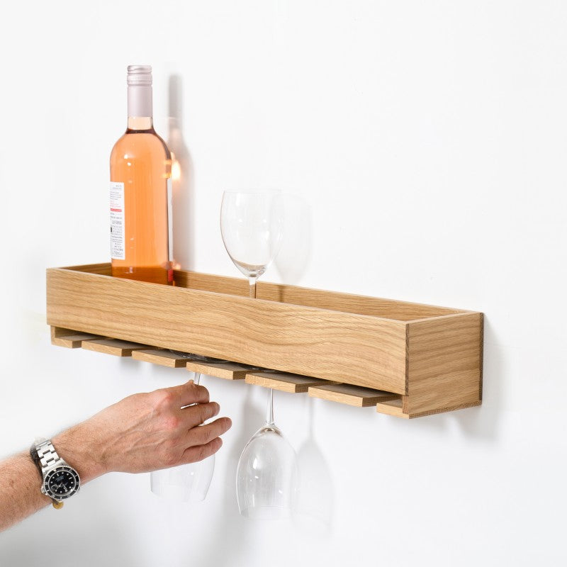 WIREWORKS Glass Holder Shelf