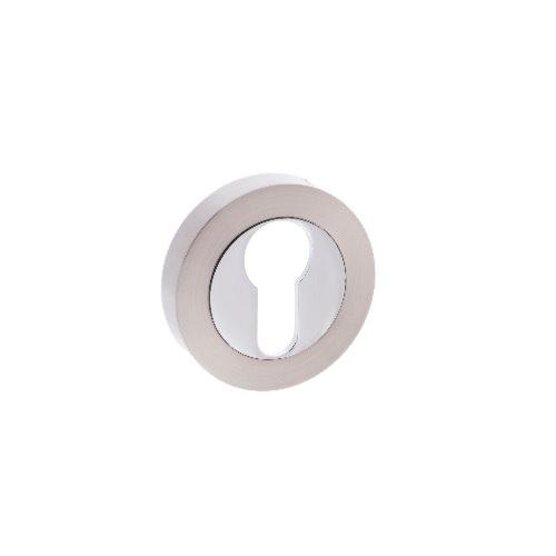 Atlantic Mediterranean Round Euro Profile Cylinder Escutcheon