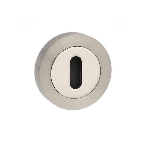 Atlantic Mediterranean Round Lever Key Escutcheon