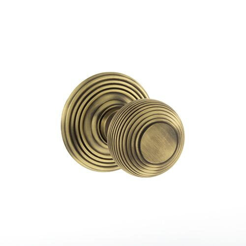 Atlantic Old English Ripon Round Reeded Mortice Knob