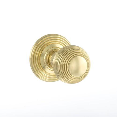 Atlantic Old English Ripon Round Reeded Mortice Knob