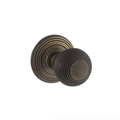 Atlantic Old English Ripon Round Reeded Mortice Knob