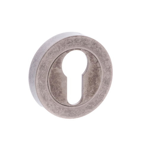 Atlantic Old English Round Euro Profile Cylinder Escutcheon