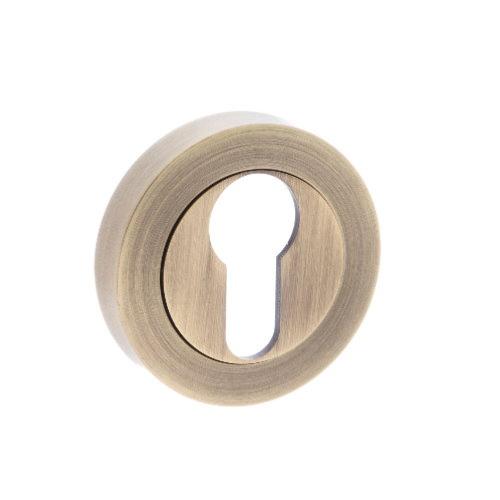 Atlantic Old English Round Euro Profile Cylinder Escutcheon