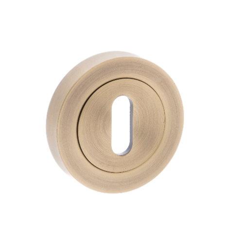 Atlantic Old Engish Round Lever Key Escutcheon