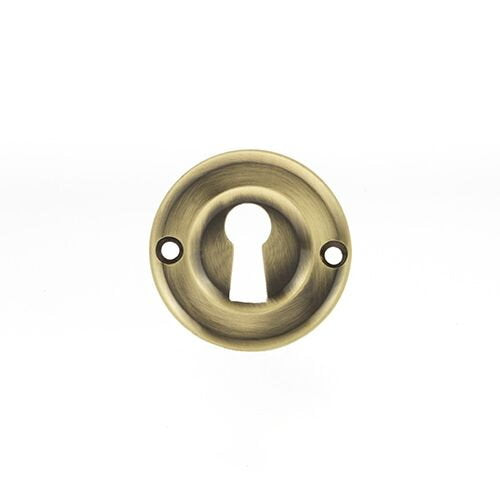 Atlantic Old English Round Open Key Escutcheon