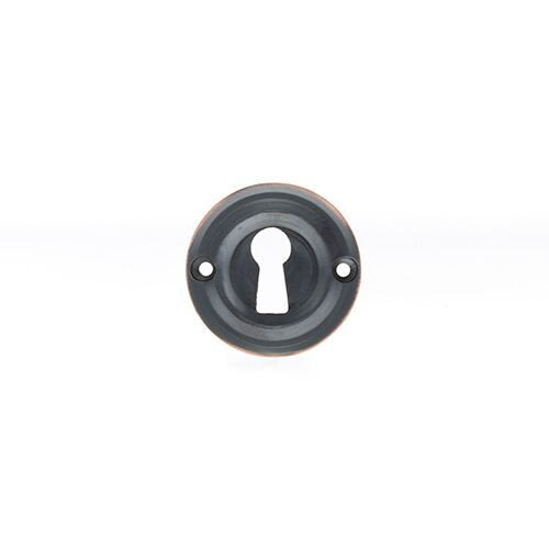 Atlantic Old English Round Open Key Escutcheon