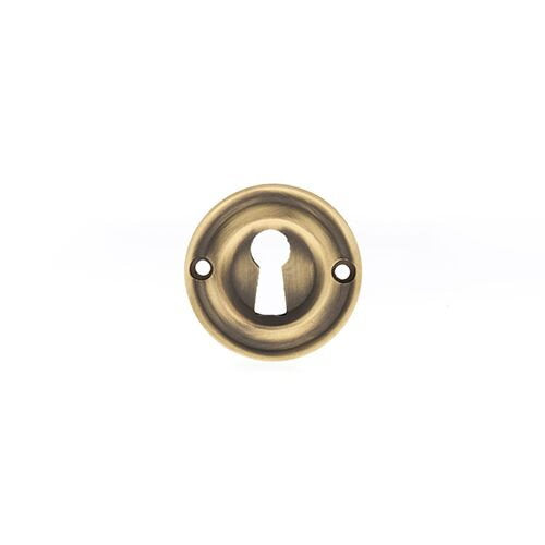 Atlantic Old English Round Open Key Escutcheon