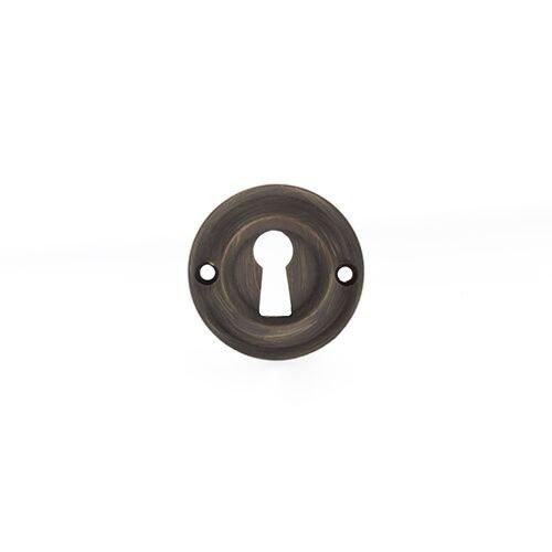 Atlantic Old English Round Open Key Escutcheon