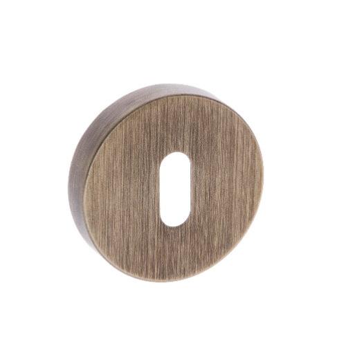 Atlantic Forme Round Lever Key Escutcheon