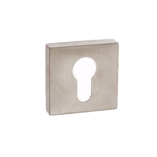 Atlantic Forme Square Euro Profile Cylinder Escutcheon