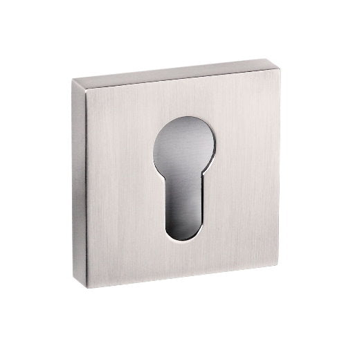 Atlantic Senza Pari Square Euro Profile Cylinder Escutcheon