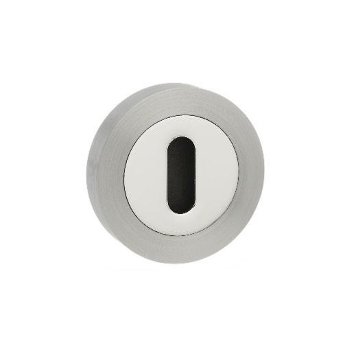 Atlantic Senza Pari Round Lever Key Escutcheon