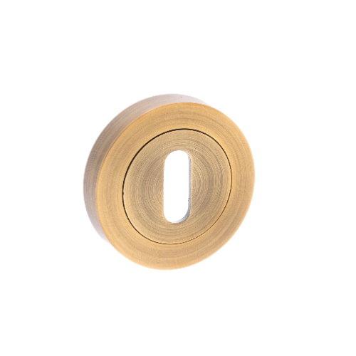 Atlantic Senza Pari Round Lever Key Escutcheon