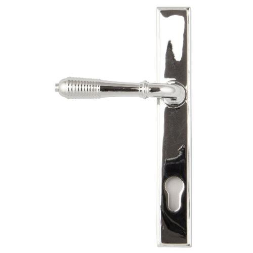 From the Anvil Reeded Slimline Lever Espagnolette Set