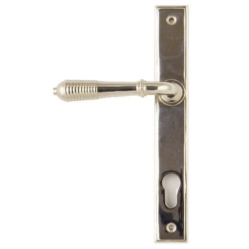 From the Anvil Reeded Slimline Lever Espagnolette Set