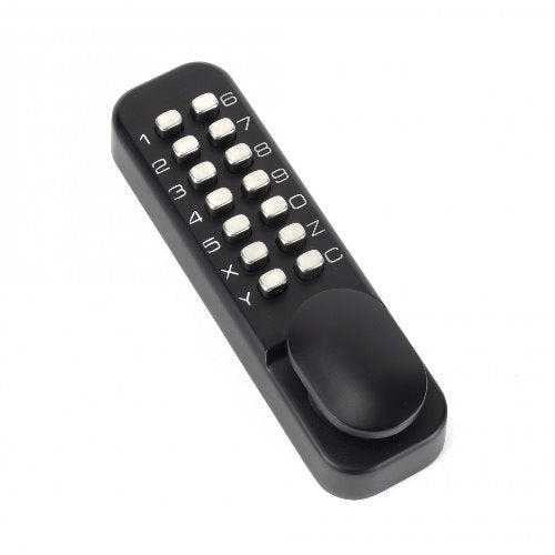 From the Anvil Black Digital Keypad Lock with Latch Bolt