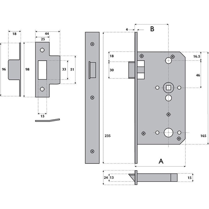 Imperial Benton B0472 DIN Latch