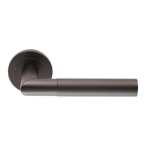 Carlisle Brass Crown Knurled Handles on Rose