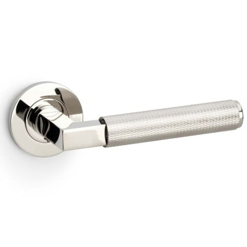 Alexander and Wilks Hurricane Knurled Lever Handle