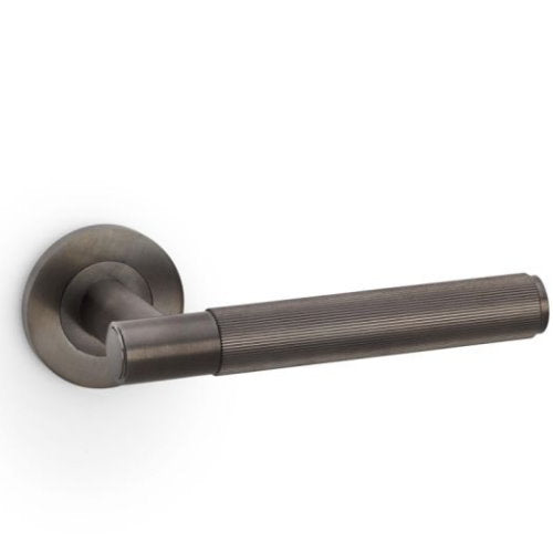 Alexander and Wilks Spitfire Reeded Lever Handle