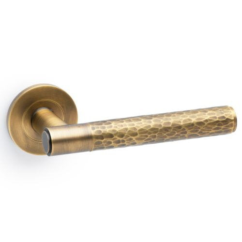 Alexander and Wilks Spitfire Hammered Lever Handle