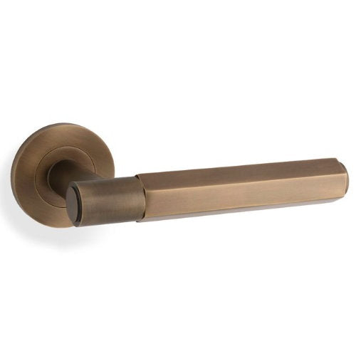 Alexander and Wilks Spitfire Hexagon Lever Handle