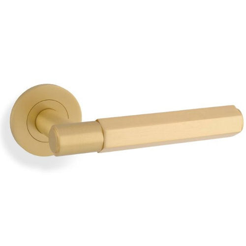 Alexander and Wilks Spitfire Hexagon Lever Handle