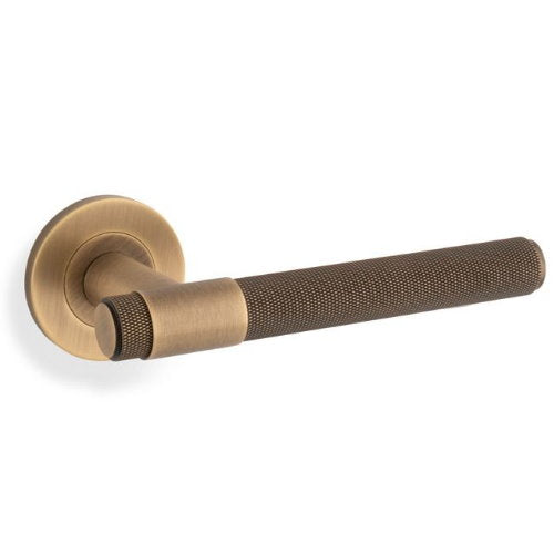 Alexander and Wilks Kingston Knurled Lever on Rose