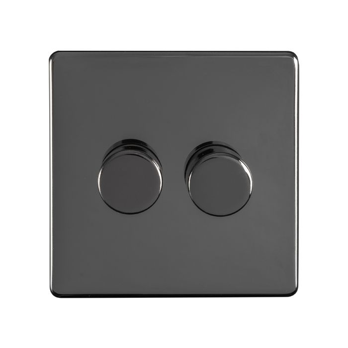 Eurolite concealed 3mm 2 Gang 2Way dimmer switch