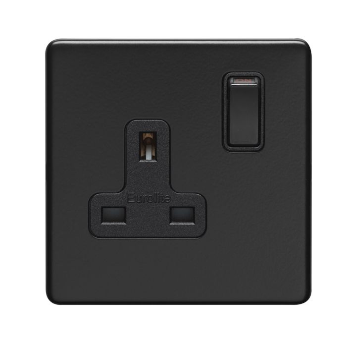 Eurolite Concealed 3mm 1 Gang Socket