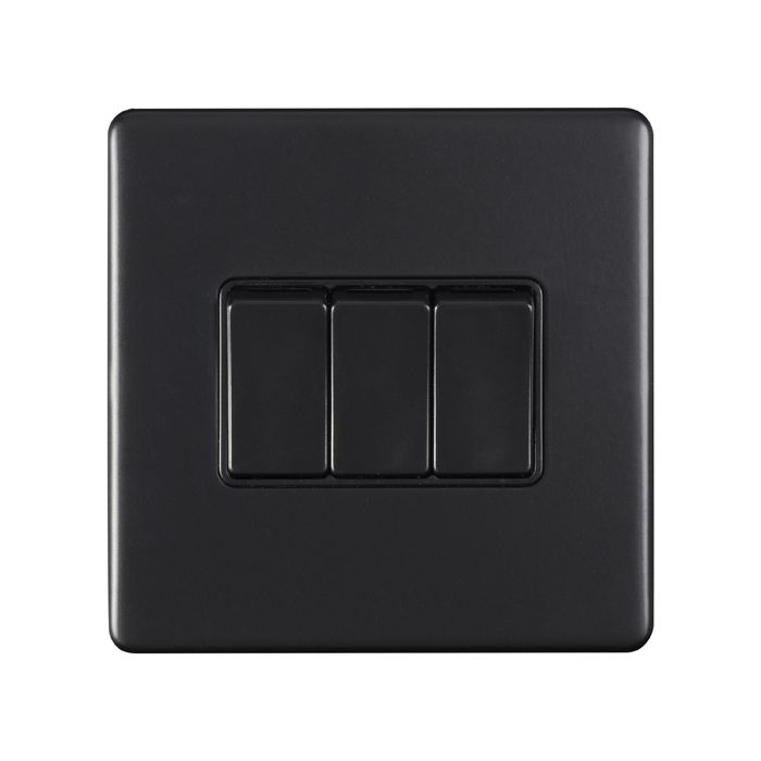 Eurolite Concealed 3mm 3 Gang Switch