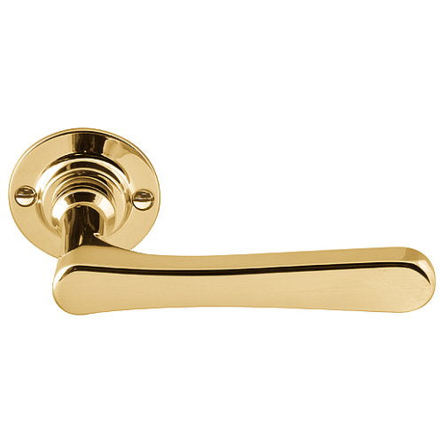 Timeless 1935G sprung lever handle set