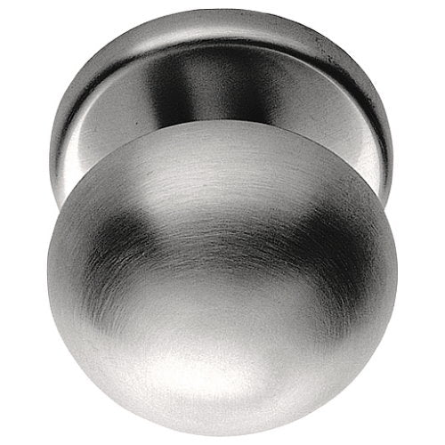 Timeless CD55V PVD matt nickel fixed front door knob