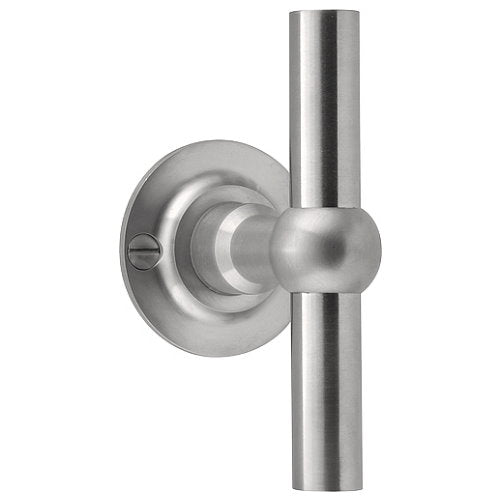 FVT100V/48 stainless steel fixed knob on rose