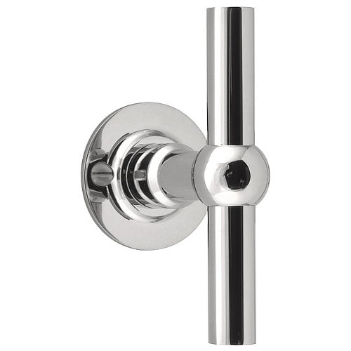 FVT110/52 stainless steel lever handle on rose