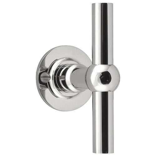 FVT110V52 stainless steel fixed knob on rose